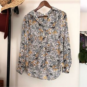 H&M flowy floral top • Size M